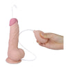 Sensual Pleasure Co. Soft Ejaculation Cock With Ball 8in - The Ultimate Squirting Delight for Exquisite Pleasure - Model SC-8 - Unisex - Fullness and Stimulation - Natural Flesh - Adult Naughty Store