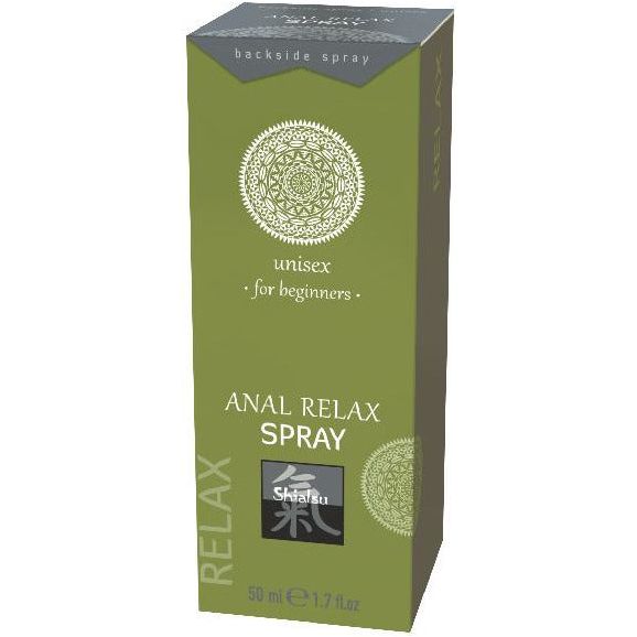 Shiatsu Anal Relax Spray for Beginners - Model 50ml: The Ultimate Solution for Effortless Anal Pleasure!