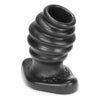 OXBALLS Butthole-2 Hollow Plug Medium Black: The Ultimate Sensual Pleasure Enhancer for Anal Stimulation - Adult Naughty Store