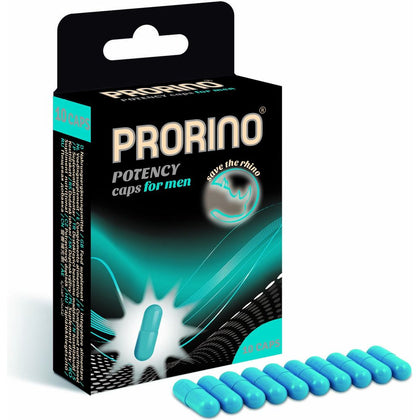 PRORINO Libido Caps For Men - Wilder, Stronger, Harder - Pure Power Formula - 10 pcs