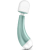 Noje W3 Sage Petite Pleasure Wand - Powerful Compact Vibrator for Intimate Pleasure - Model W3 - Female - Clitoral Stimulation - Sage Green - Adult Naughty Store