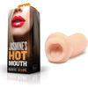 X5 Men Jasmine's Hot Mouth Beige Deep Throat Stroker - Sensual Pleasure for Men