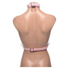 Introducing the Seductive Miss Behaved Pink Chest Harness - The Ultimate BDSM Accessory for Unforgettable Pleasure! - Adult Naughty Store