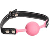 Sensual Pleasures Glow Gag G-100: Illuminating Silicone Ball Gag for Unforgettable Nights of Passion