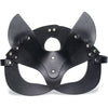 Introducing the Exquisite Pleasure Emporium Sensual Kitty Cat Mask - SKC-001: Unleash Your Inner Feline Temptress for All Genders, Intensifying Sensations in Elegant Black