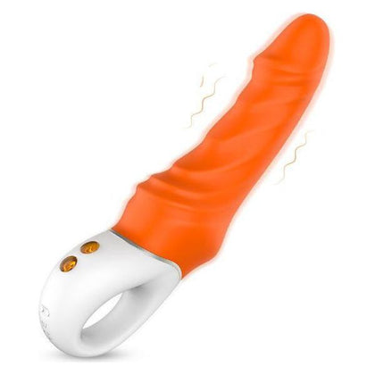 Introducing the SensaPleasure Tornado G-Spot Orange - Model X7: The Ultimate Sensual Delight for Intense Female Pleasure