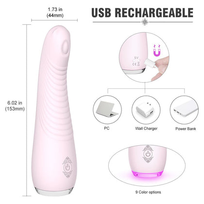 Orchid X9 Magnetic Rechargeable Silicone Pleasure Ball Massager - Ultimate Pleasure Toy for Endless Sensations - Unisex Intimate Pleasure - 9 Mesmerizing Colors - Adult Naughty Store