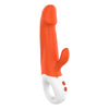 Wave Rabbit Orange - The Ultimate Silicone Pleasure Toy for Her - Model WR-227 - Intense Satisfaction in Orange - Adult Naughty Store