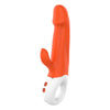 Wave Rabbit Orange - The Ultimate Silicone Pleasure Toy for Her - Model WR-227 - Intense Satisfaction in Orange - Adult Naughty Store