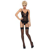 Elegant Intimates: Introducing the Temptation Sheer Stockings S800 Black - Seductive Legwear for Women, Designed for Alluring Pleasure - Adult Naughty Store