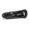 SensaThrust Thug Double Fucker Black Silicone Powerhouse for Mind-Blowing Pleasure - Model STDF-001, Male, Dual Penetration, Black - Adult Naughty Store