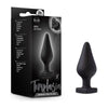 Introducing the Temptasia Spank Me Butt Plug - Model TSBP-001: A Sensual Silicone Pleasure Delight for Alluring Anal Play, Designed for Both Men and Women, Targeting the P-Spot, in Sultry Bla - Adult Naughty Store