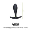 Brutus All Day Long M Silicone Butt Plug - Ultimate Pleasure for Him - Sensual Midnight Black