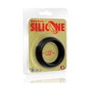 Indulge in the premium sensuality of the Luxe Pleasure Enhancer: Wide Donut Black Cock Ring 38mm for Men, embellishing your intimate experiences with heightened passion and pleasure. - Adult Naughty Store