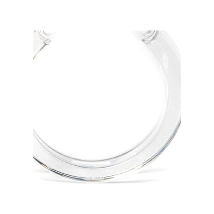 CB-X Cockcage U-Ring XL Clear for Chastity Device Model, Unisex, Genital, Black