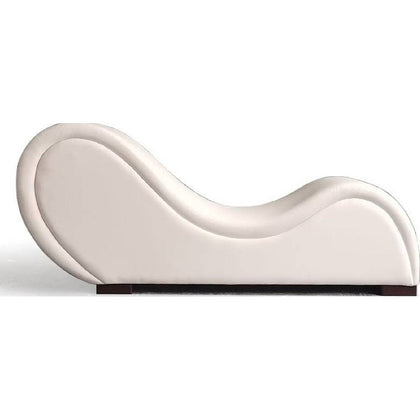 Luxurious White Kama Sutra Chaise Love Lounge - The Ultimate Tantric Intimacy Experience