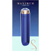 Swan Maximum Comfy Cuff Rechargeable Bullet Vibrator - Model Blue: MC-001 - Unisex Intimate Stimulator in Matte Metallic Blue - Adult Naughty Store