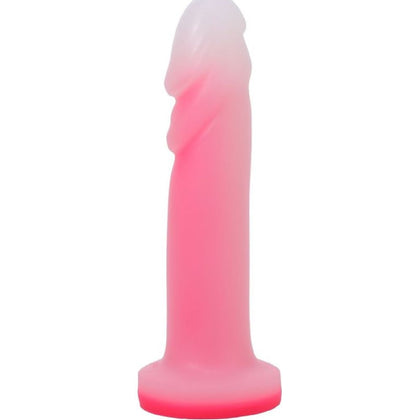 Tantus Flurry O2 Dual Density Dildo - Model 7, Rose Quartz - G-Spot Pleasure for Women