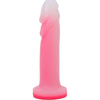 Tantus Flurry O2 Dual Density Dildo - Model 7, Rose Quartz - G-Spot Pleasure for Women - Adult Naughty Store