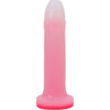 Tantus Flurry O2 Dual Density Dildo - Model 7, Rose Quartz - G-Spot Pleasure for Women - Adult Naughty Store