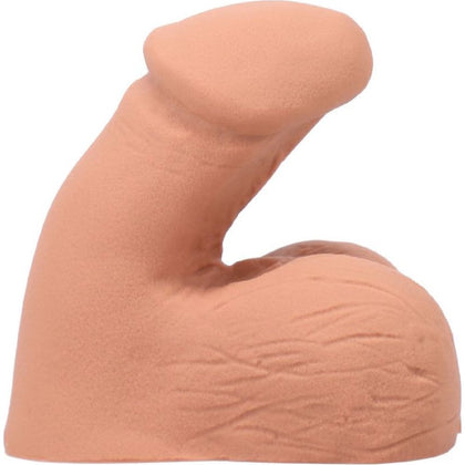 Tantus On The Go Silicone Packer Honey - Realistic Ultra Premium Silicone Transgender Male Prosthetic - Casual Bulge Enhancer -  Model TGS-001 - Honey Color - Adult Naughty Store