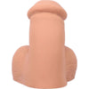 Tantus On The Go Silicone Packer Honey - Realistic Ultra Premium Silicone Transgender Male Prosthetic - Casual Bulge Enhancer -  Model TGS-001 - Honey Color - Adult Naughty Store