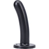 Tantus Silk Dildo Medium Onyx - Premium Silicone Adult Toy for Beginners - Model 5.25