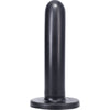 Tantus Silk Dildo Medium Onyx - Premium Silicone Adult Toy for Beginners - Model 5.25