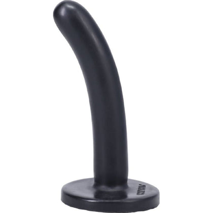 Tantus Silk Dildo Small Onyx - Premium Silicone Dilator for Beginners, G-Spot and Prostate Stimulation - Black - Adult Naughty Store