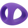 Lilac Stirrup Silicone Cock Ring - Ultimate Erection Enhancer for Men - Model SR35 - Designed for Intense Pleasure and Lasting Performance - Adult Naughty Store