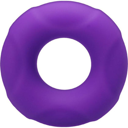 Introducing the Buoy C-Ring Small Lilac - The Ultimate Silicone Ring for Prolonged Pleasure