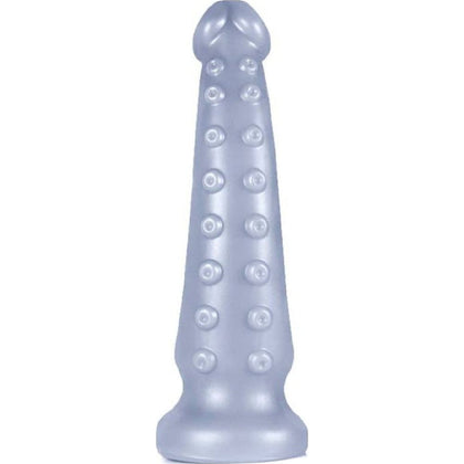 OctoCock Liquid Silicone Dildo Medium - A Sensational Pleasure Companion for All Genders, Offering Unparalleled Stimulation and Satisfaction - Model OC-LSMD-001 - Deep Sea Blue