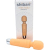 Indulge in Exquisite Sensations with the Shibari Mini Halo Wireless 20X Peach Vibrating Massager - Model H1 for Women - Peach - Adult Naughty Store