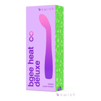 Bgee Heat Infinite Deluxe Sweet Lavender - Premium Silicone G-Spot Vibrator for Women
