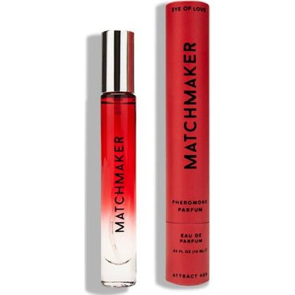 Matchmaker LQBTQ Pheromone Body Spray Red Diamond Her to Attract Her 10ml - Jasmine & Grapefruit Passion-infused Scent for Women