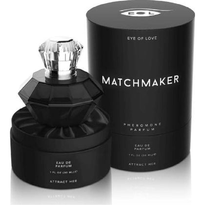 Seduce effortlessly with Matchmaker Pheromone Body Spray Black Diamond Attract Her 30ml, a scent of sophistication and allure.