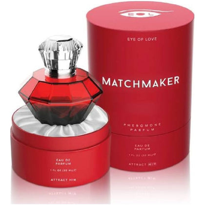 LuxeMatch Pheromone Body Spray Red Diamond Attract Him 30ml | Sensual Jasmine-Grapefruit-Amber Blend | Men's Fragrance