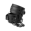 Fifty Shades of Grey Faux Leather Adjustable Ankle Cuffs - Model E301 - Unisex - Ankle Restraints - Black