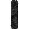 Introducing the Luxe Kinbaku Cotton Bondage Rope X1 Model 5m - Full Body Unisex Black - Adult Naughty Store