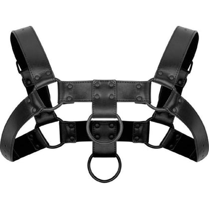 Bruno B-2021 BDSM Leather Harness Model: B-2021 Unisex Bondage Black Harness for Enhanced Pleasure
