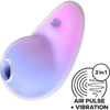 Satisfyer Double Air Pulse Vibrator Pixie Dust Clitoral Stimulator DAPV-001 - Women's Vibrator for Clitoral Stimulation - Violet/Pink