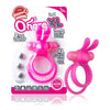 Introducing the Ohare XL Pink Silicone Vibrating Couples Ring - Enhanced Pleasure for Him and Her