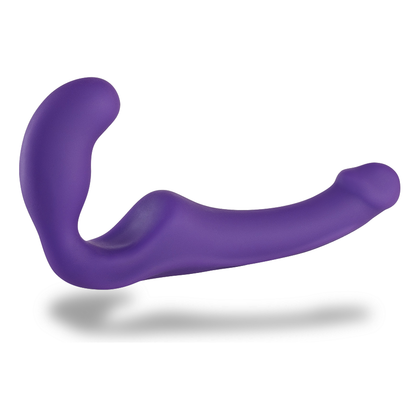 Fun Factory Share Double Dildo - Model X4 - Couples' Silicone Anal & Vaginal Pleasure Toy - Midnight Black