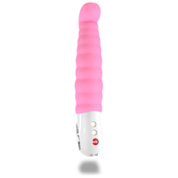 Fun Factory Patchy Paul G-Spot Vibrator - Curved Silicone Pleasure Toy for Women - Model PP-5001 - Deep Purple