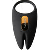 SVAKOM Winni 2 Couples Cock Ring Vibrator - Powerful Bluetooth-Enabled Pleasure Toy for Couples - Model W2CRV-001 - Unisex - Dual Stimulation and Vibrations - Waterproof - Sleek Black