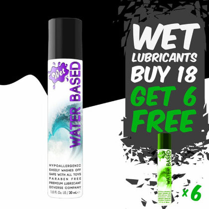 Wet® Water Based Premium Lubricant™ - The Essential Choice for Intimate Comfort and Pleasure
