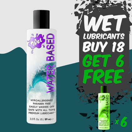Wet® Premium Lubricant™ Water-Based Intimate Gel - Clear