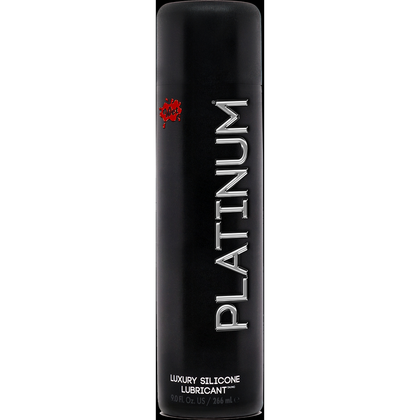 WET® Platinum® Silicone Lubricant 9.0 FL.oz/266ML - Premium Long-Lasting Lubricant for Intense Pleasure - Model: Platinum 9.0 - Unisex - Enhances Sensations & Moisturizes Skin - Clear - Adult Naughty Store