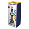 Introducing the Exquisite Wooomy Lollypop Double Ball Metal Plug M - A Sensual Delight for Alluring Anal Pleasure in White - Adult Naughty Store