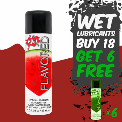 Wet® Flavored Lubricants - Mouth-Watering Sensations for Intimate Moments